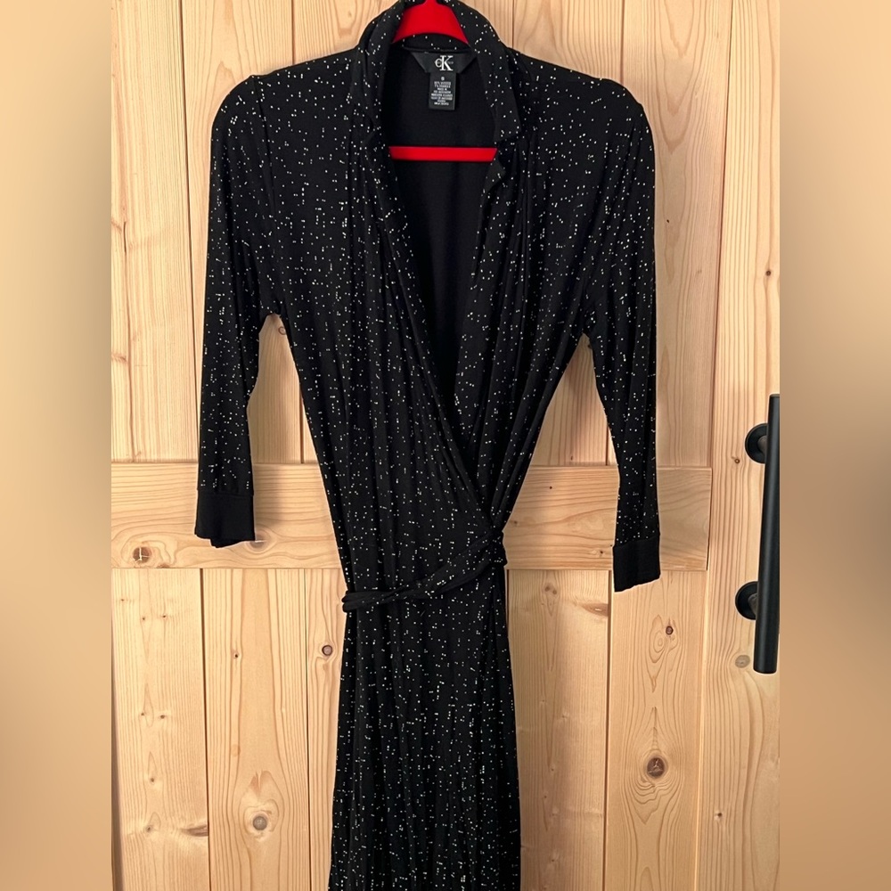Calvin Klein wrap dress